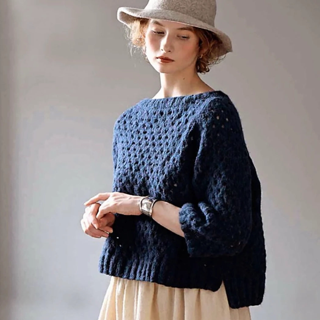 2023年毛糸だま冬号 p28掲載色糸セット