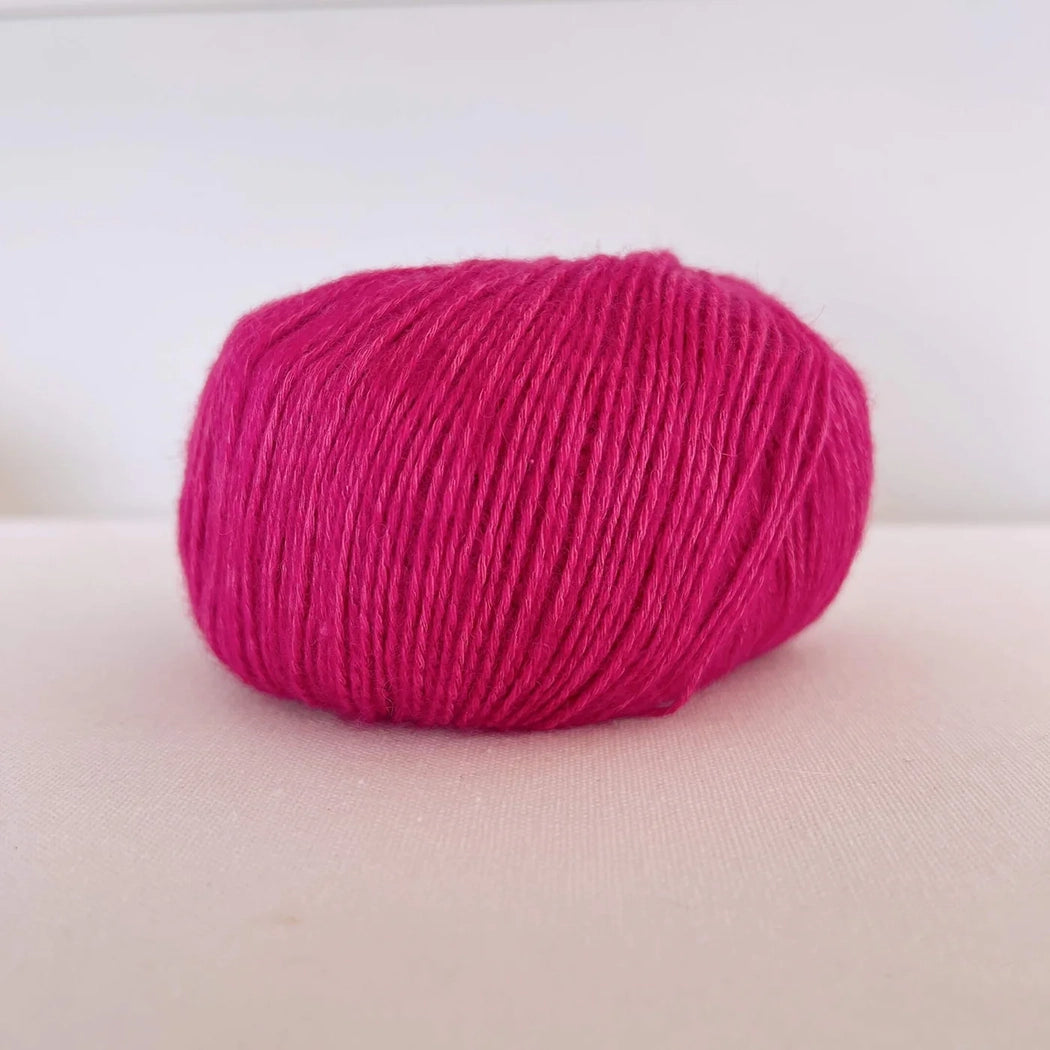 KNIT BOOK2nd_11 GUERNSEY SHAWL糸セット| amuhibi