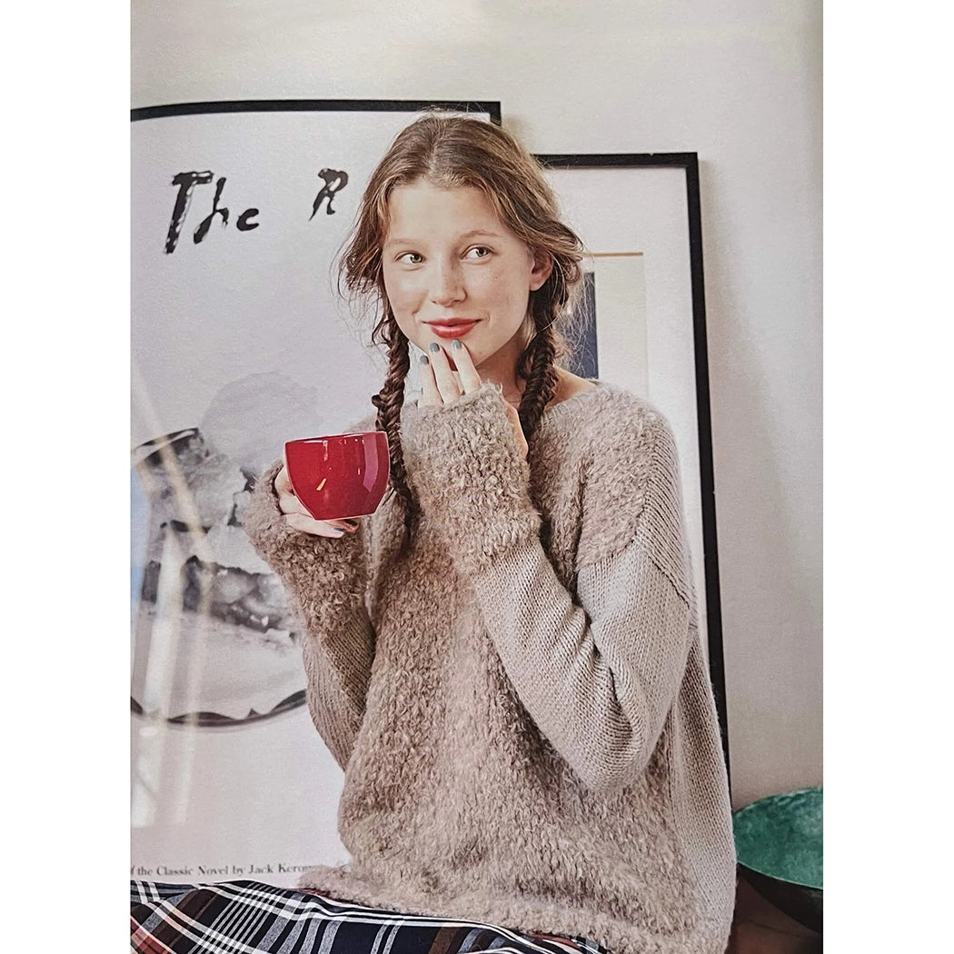 KNIT BOOK_12 HANDWARM PULLOVER 糸セット | amuhibi KNIT BOOK_12 HANDWARM PULLOVER 糸セット | amuhibi