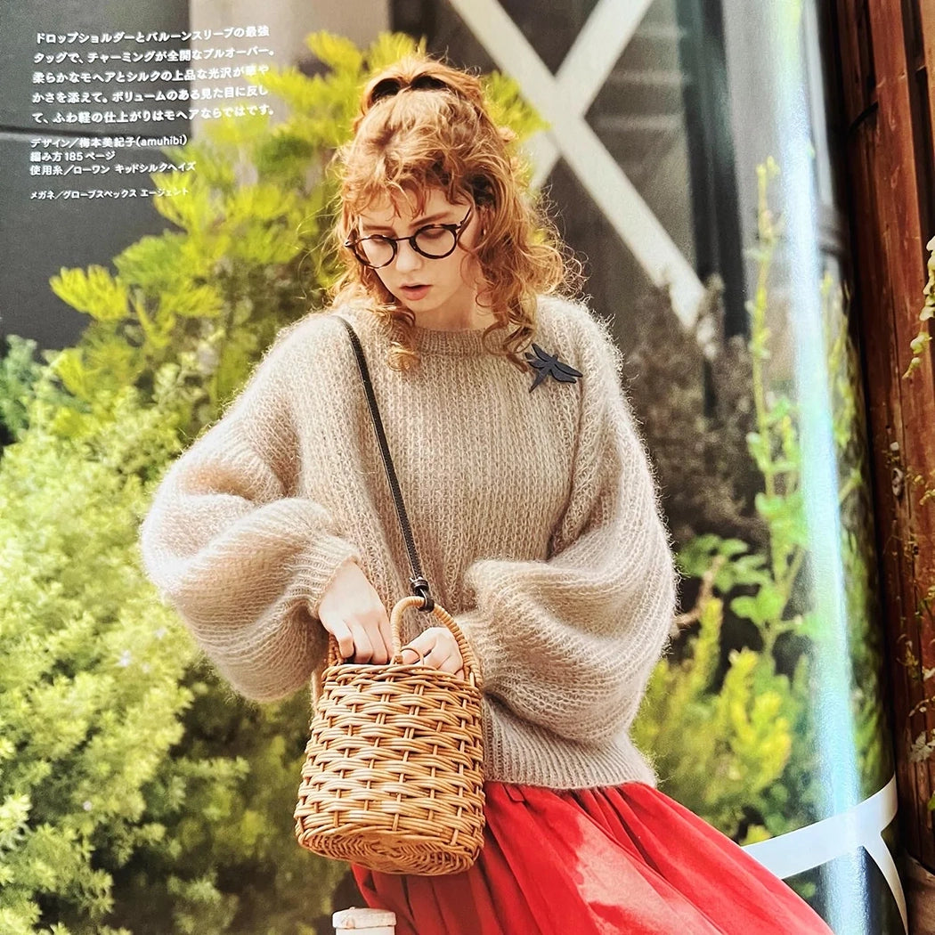 2022年毛糸だま秋号 p89掲載色糸セット