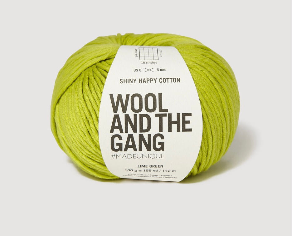 SHINY HAPPY COTTON | WOOL AND THE GANG