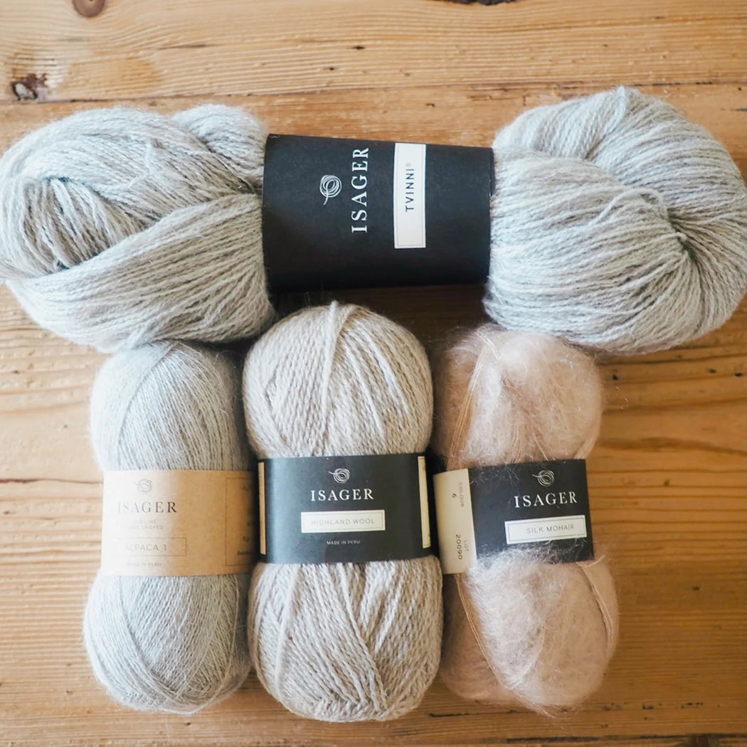 ISAGER KIT | アランのセーター BUTTER CUP