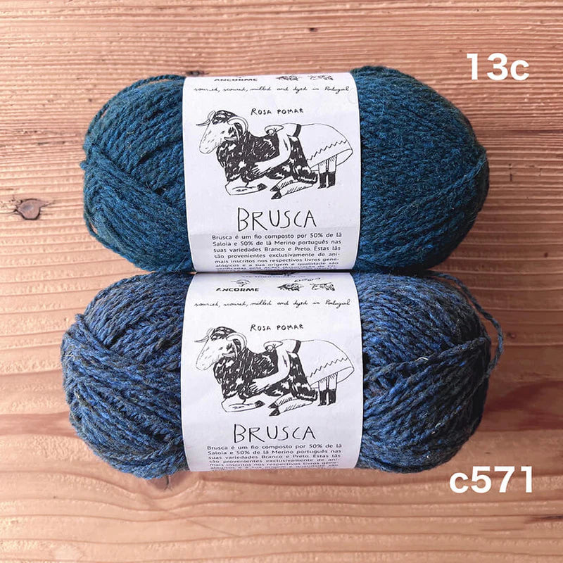 KNIT BOOK_02 DIAMOND YOKE 糸セット | amuhibi