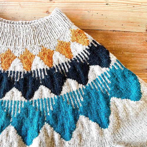 amuhibi KNIT BOOK | diamond york MOTAバージョン糸セット(8玉)
