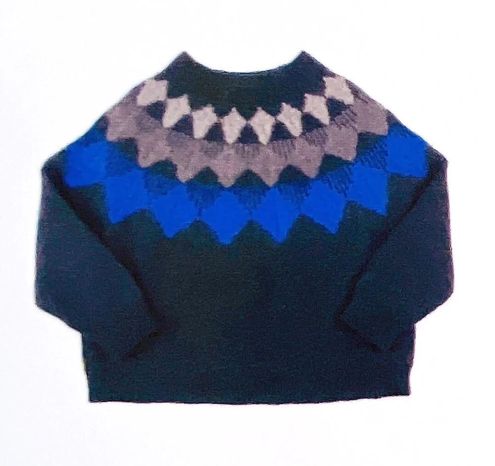 KNIT BOOK_02 DIAMOND YOKE 糸セット | amuhibi