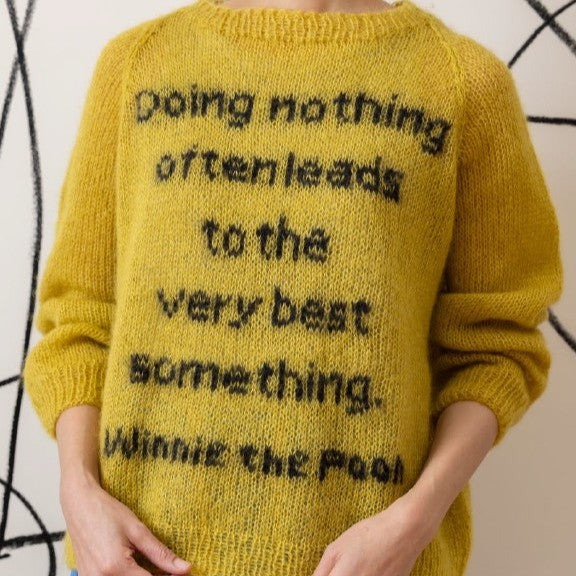 Pooh's Sweater Knitting Pattern | Instant Download PDF
