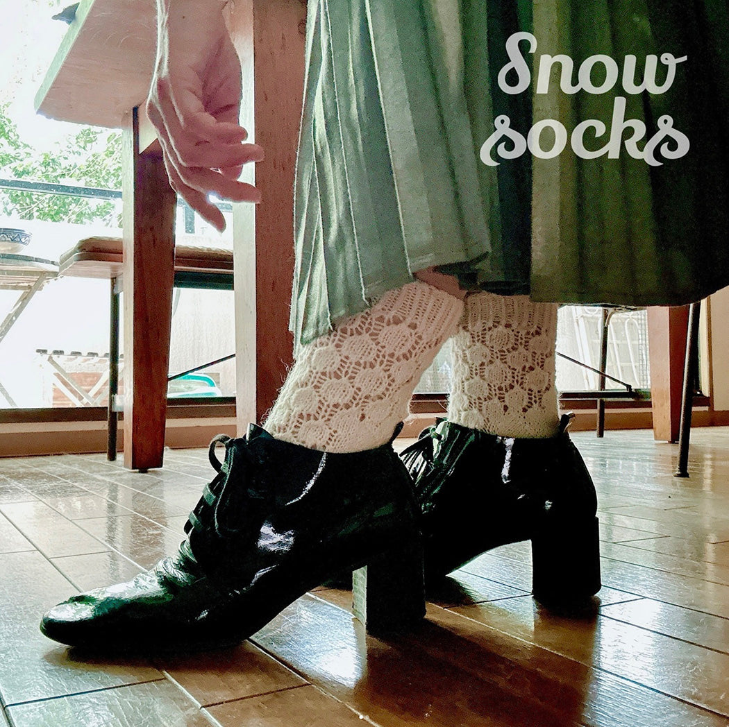 SNOW SOCKS の編み図をダウンロードページヘUPしました