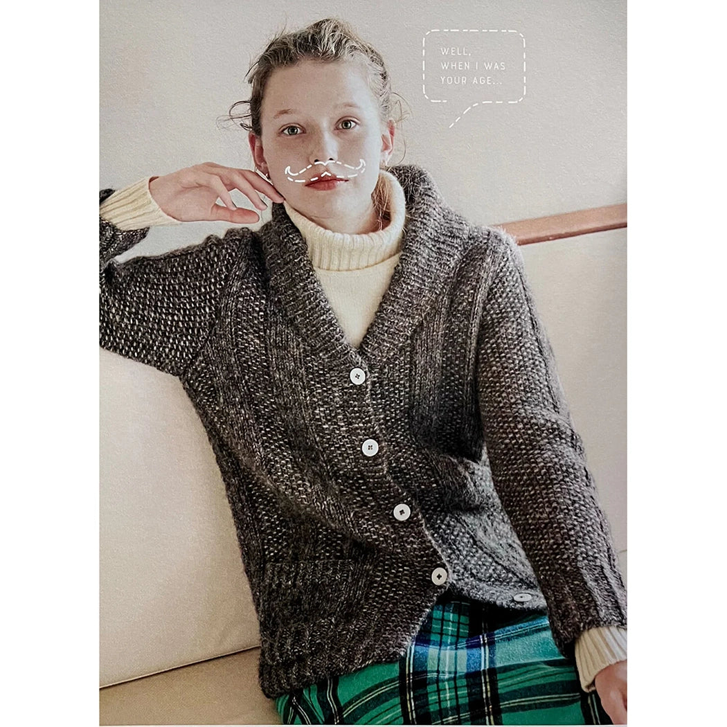 KNIT BOOK_05 GRANPA'S JACKET 　糸セット| amuhibi