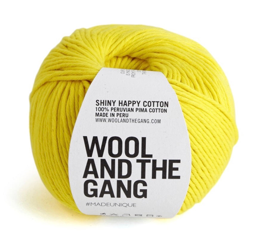 SHINY HAPPY COTTON | WOOL AND THE GANG