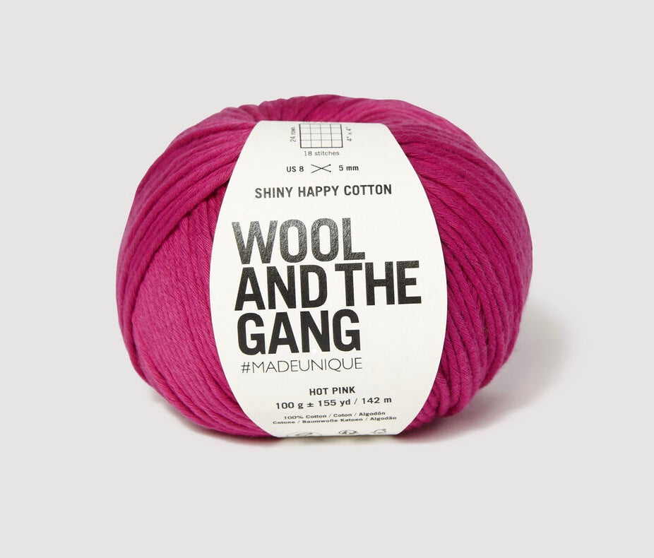 SHINY HAPPY COTTON | WOOL AND THE GANG – amuhibi