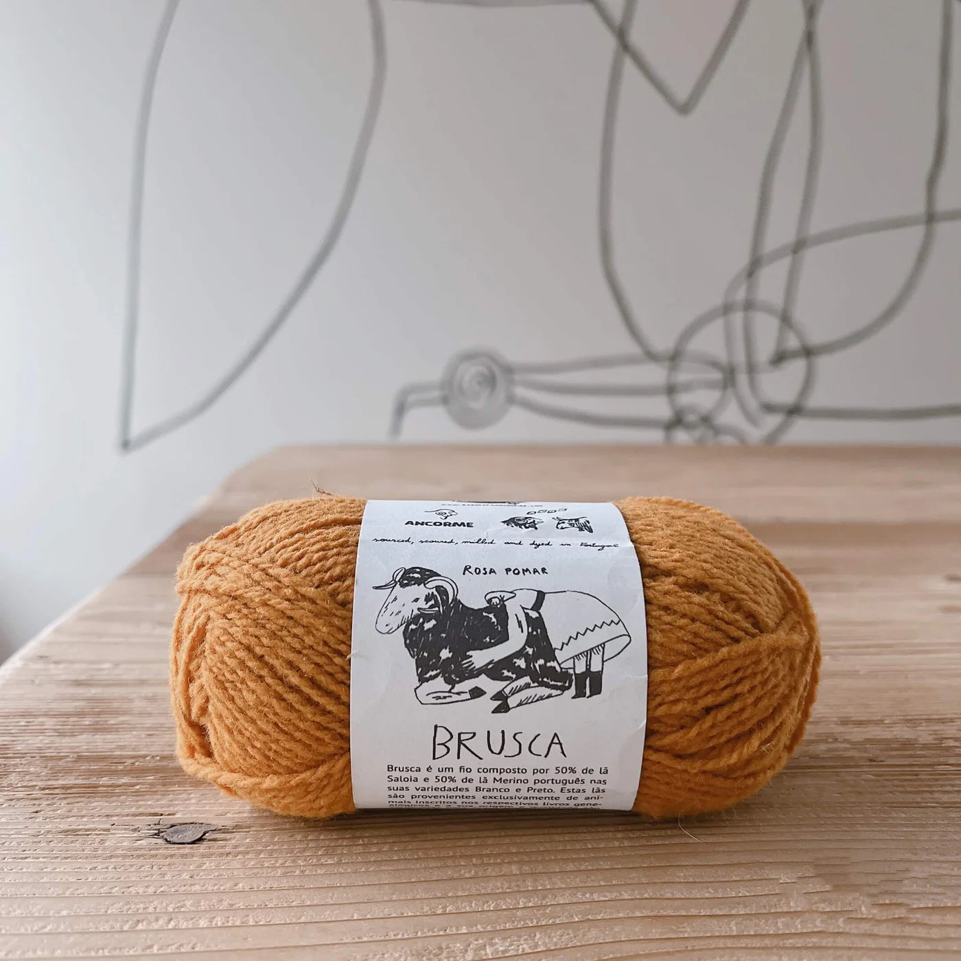 Brusca | Retrosaria Rosa Pomar – amuhibi Brusca | Retrosaria Rosa Pomar – amuhibi