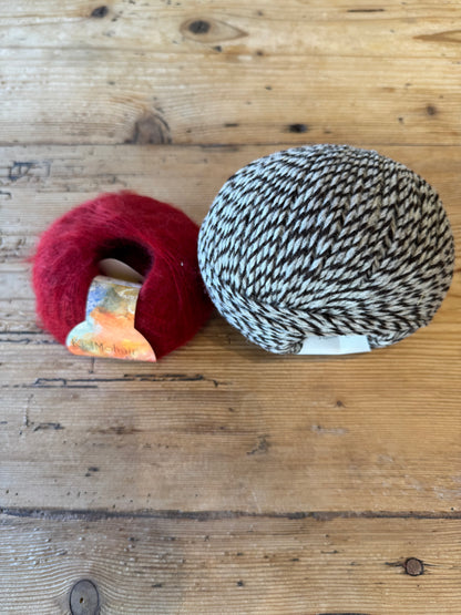 [something red]　Bye Bye Blue　毛糸セット