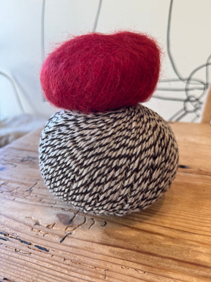 [something red]　Bye Bye Blue　毛糸セット