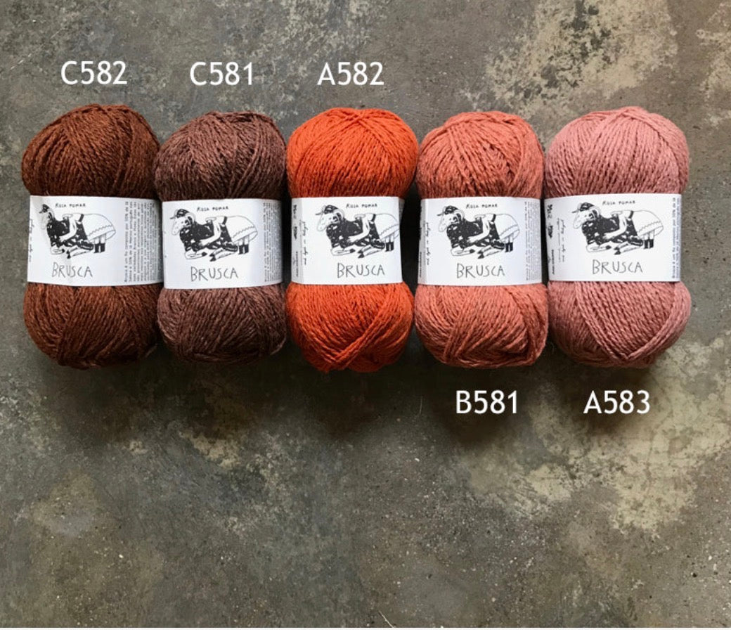 Brusca | Retrosaria Rosa Pomar