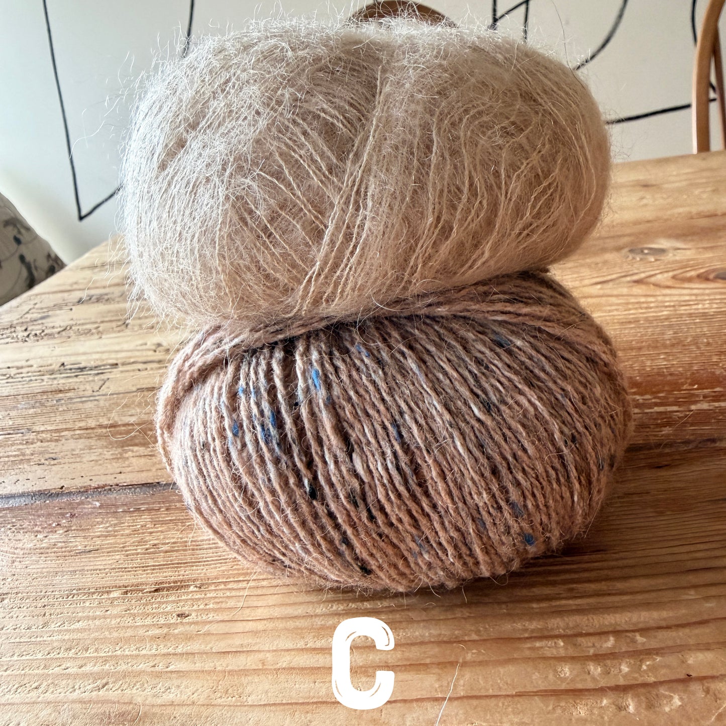 糸セット | color block shawl 2026 Ver.  |  amuhibi