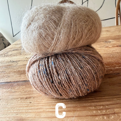 糸セット | color block shawl 2026 Ver.  |  amuhibi