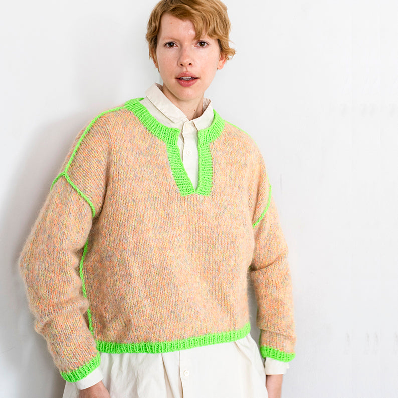 【予約商品】ARAN&COLORWORKS　 YON pattern  Trim the YON! 毛糸セット