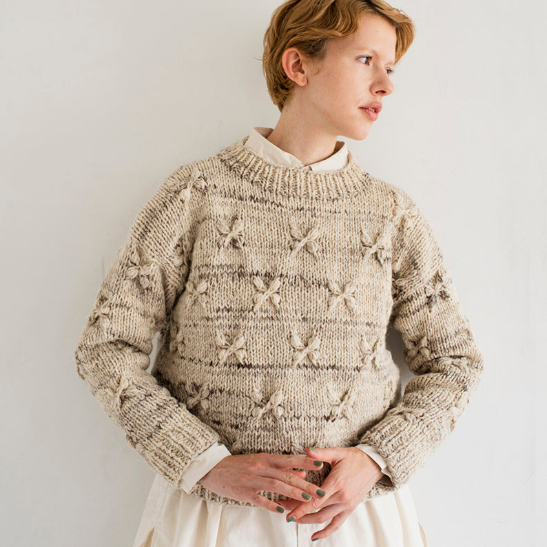 【予約商品】ARAN&COLORWORKS　 aran_01 Hazel　毛糸セット