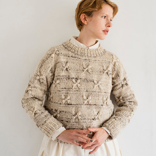 【予約商品】ARAN&COLORWORKS　 aran_01 Hazel　毛糸セット