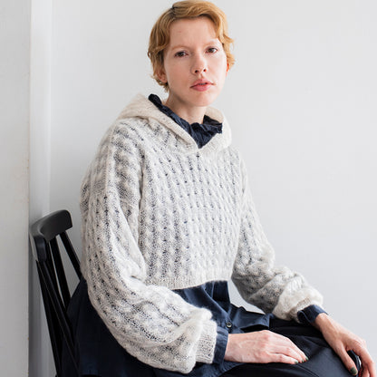 【予約商品】ARAN&COLORWORKS　 aran_02 Mohair Hoodie毛糸セット