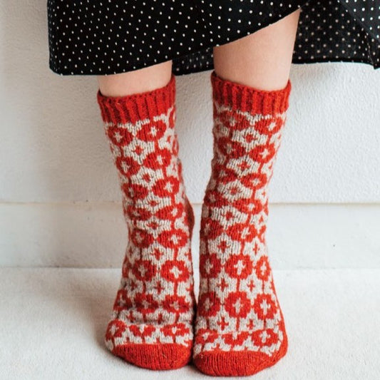 Gebet Socks Knitting Pattern | Instant Download PDF
