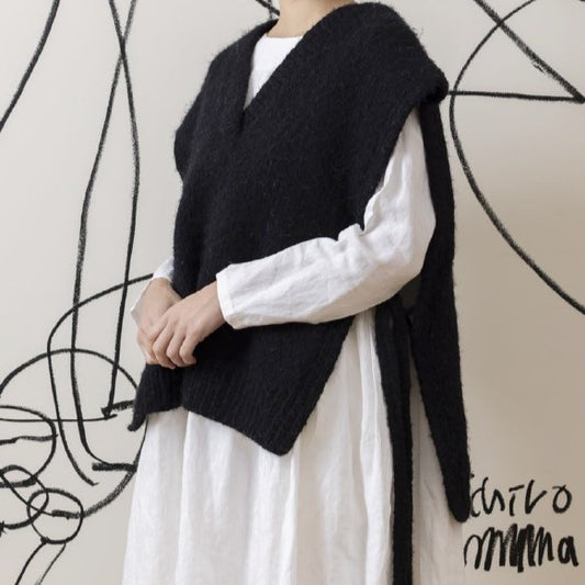 Open Side Vest Knitting Pattern | Instant Download PDF